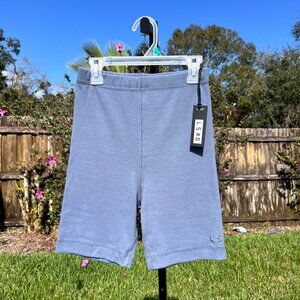 NWT LSKD Dymo Ribbed Bike Shorts in Light Carbon Size S